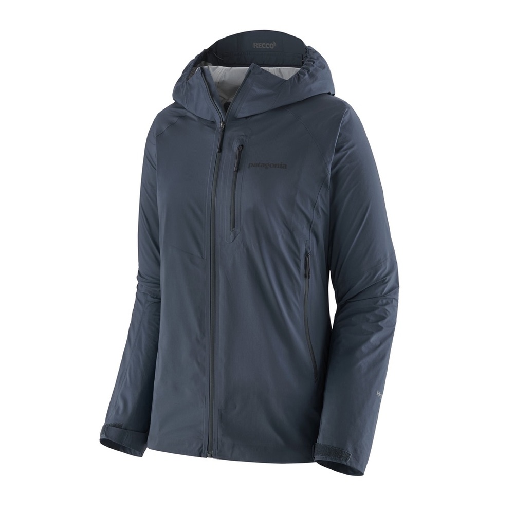 NWT Patagonia women’s Storm10 Jacket, gray, size XS - wind rain shell jacket